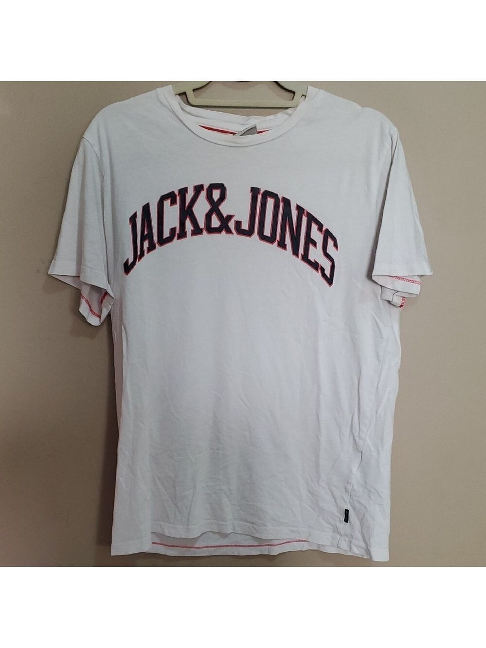 Jack & Jones White T-Shirt for Men Large